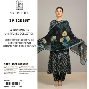 Sapphire Winter Collection – 3 Piece - D1