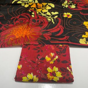 3 Piece Unstitched Khaddar Suit for Women, Premium Khaddar