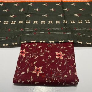 3 Piece Unstitched Khaddar Suit for Women, Premium Khaddar