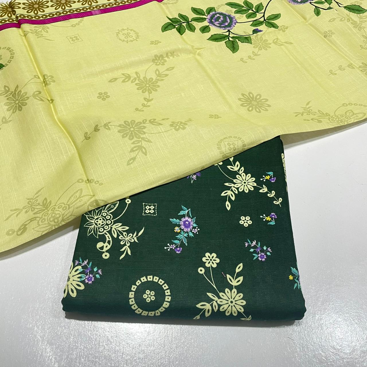 3 Piece Unstitched Khaddar Suit for Women, Premium Khaddar - Image 4