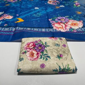 3 Piece Unstitched Khaddar Suit for Women, Premium Khaddar