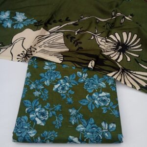 3 Piece Unstitched Khaddar Suit for Women, Premium Khaddar