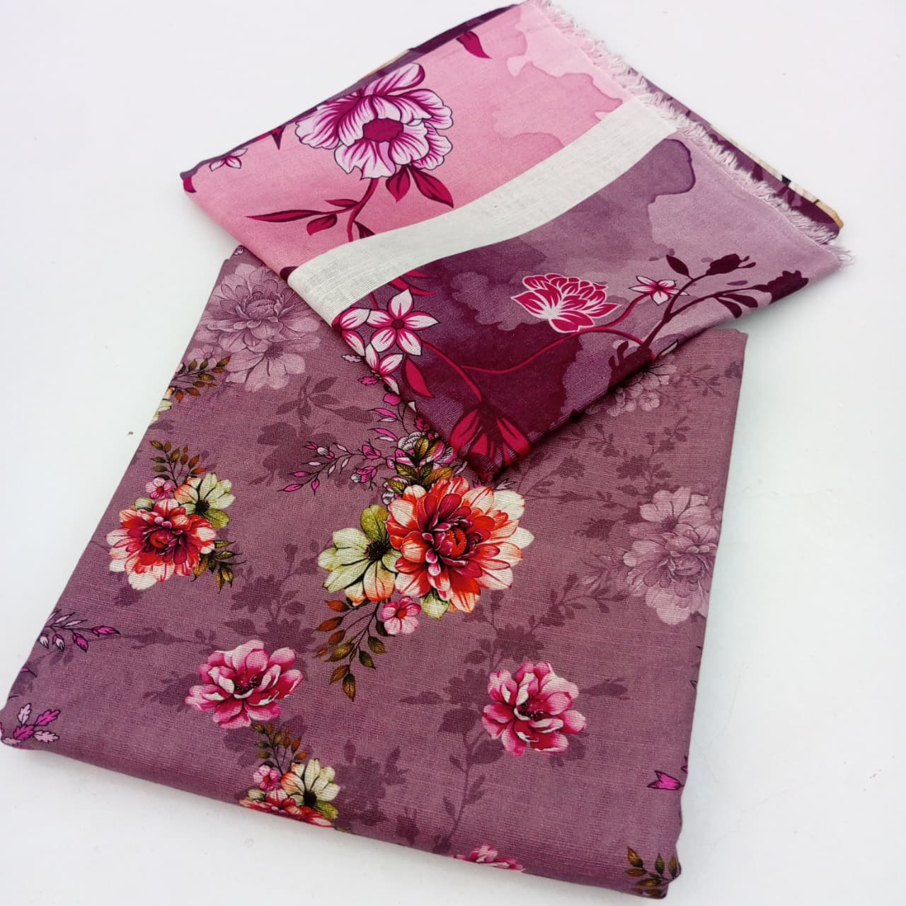 3 Piece Unstitched Khaddar Suit for Women, Premium Khaddar