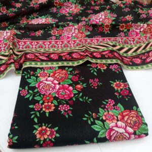 3 Piece Unstitched Khaddar Suit for Women, Premium Khaddar