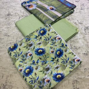 3 Piece Lawn Al-Karam D16